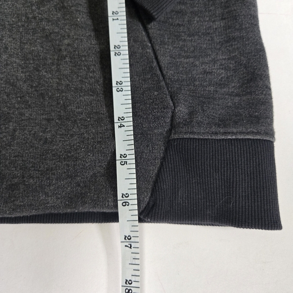 Under Armour Project rock dark grey all day hustle mens zip hoodie sz LG - Picture 7 of 7